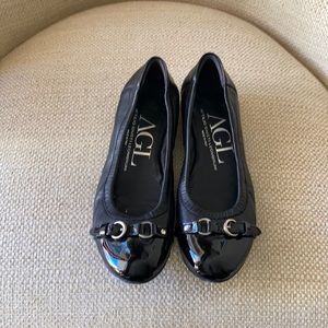 AGL ballet flats amazing - almost new condition! ( worn once!) With bag